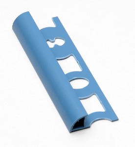 Lišta ukončovací oblá PVC kobaltově modrá, délka 250 cm, výška 8 mm, L825027