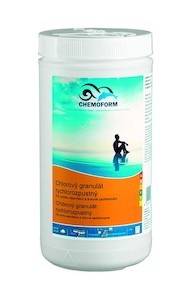 SIKO chlorový granulát rychlorozpustný vhodný pro čištění rozvodů hydromasážních van Laguna.