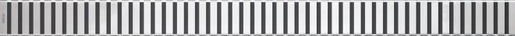 Rošt Alca 115 cm nerez mat zebra LINE-1150M