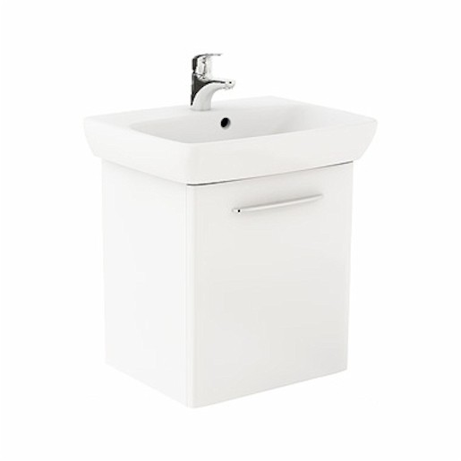 Koupelnová skříňka s umyvadlem Kolo Nova Pro 60x46x64,9 cm bílá lesk M39006000