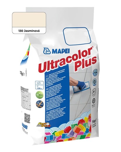 Spárovací hmota Mapei Ultracolor Plus jasmín 5 kg CG2WA MAPU130