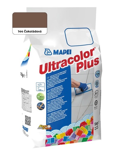 Spárovací hmota Mapei Ultracolor Plus čokoládová 5 kg CG2WA MAPU144