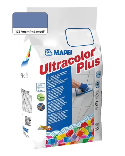Spárovací hmota Mapei Ultracolor Plus vesmírná modř 5 kg CG2WA MAPU172