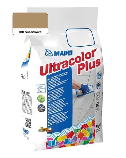 Spárovací hmota Mapei Ultracolor Plus sušenková 5 kg CG2WA MAPU188