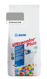 Spárovací hmota Mapei Ultracolor Plus středně šedá 2 kg CG2WA MAPU2112