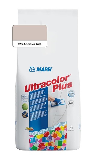 Spárovací hmota Mapei Ultracolor Plus antická bílá 2 kg CG2WA MAPU2123