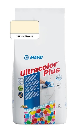 Spárovací hmota Mapei Ultracolor Plus vanilka 2 kg CG2WA MAPU2131