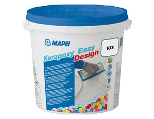Spárovací hmota Mapei Kerapoxy Easy Design měsíční bílá 3 kg R2T MAPXED3103
