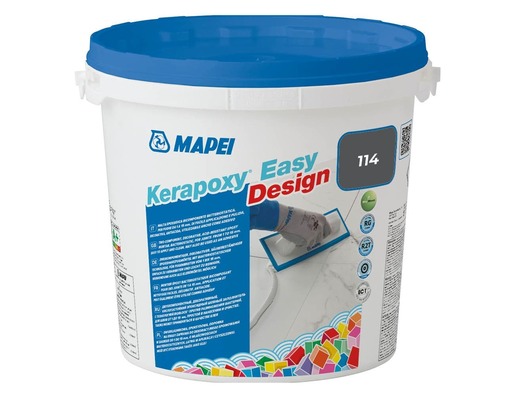 Spárovací hmota Mapei Kerapoxy Easy Design antracitová 3 kg R2T MAPXED3114