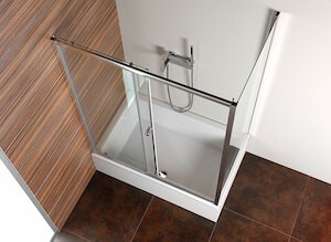 Sprchové dveře 100x200 cm Polysan DEEP chrom lesklý MD1015