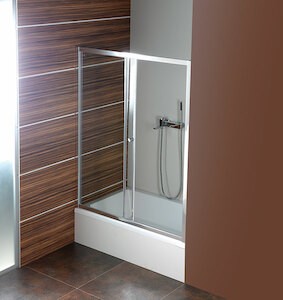 Sprchové dveře 100x200 cm Polysan DEEP chrom lesklý MD1015