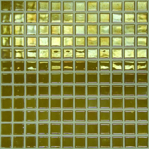 Skleněná mozaika Mosavit Metalico dorado 30x30 cm lesk METALICODO