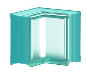Luxfera Glassblocks MiniGlass mátová 15x15x8 cm sklo MGSCORMIN