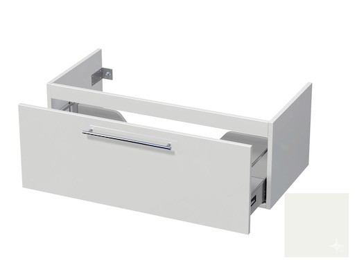 Koupelnová skříňka pod umyvadlo Naturel Ratio 98x36x45 cm bílá lesk MK1001Z36.9016G