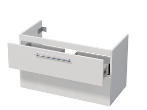 Koupelnová skříňka pod umyvadlo Naturel Ratio 98x56x45 cm bílá lesk MK1002Z56.9016G
