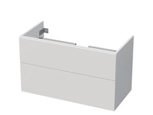 Koupelnová skříňka pod umyvadlo Naturel Ratio 98x56x45 cm bílá lesk MK1002Z56PU.9016G