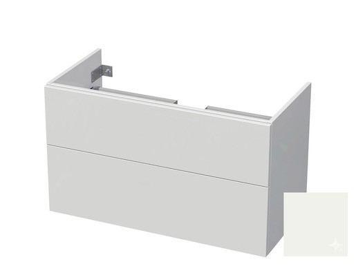 Koupelnová skříňka pod umyvadlo Naturel Ratio 98x56x45 cm bílá lesk MK1002Z56PU.9016G