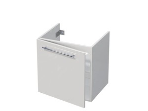 Koupelnová skříňka pod umyvadlo Naturel Ratio 58x56x45 cm bílá lesk MK601DL56PU.9016G