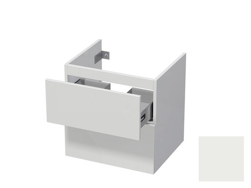 Koupelnová skříňka pod umyvadlo Naturel Ratio 58x56x45 cm bílá mat MK602Z56PU.9016M