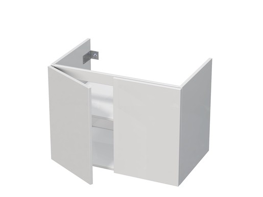 Koupelnová skříňka pod umyvadlo Naturel Ratio 73x56x45 cm bílá mat MK752D56PU.9016M