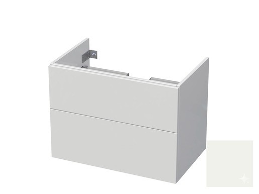 Koupelnová skříňka pod umyvadlo Naturel Ratio 73x56x45 cm bílá lesk MK752Z56PU.9016G