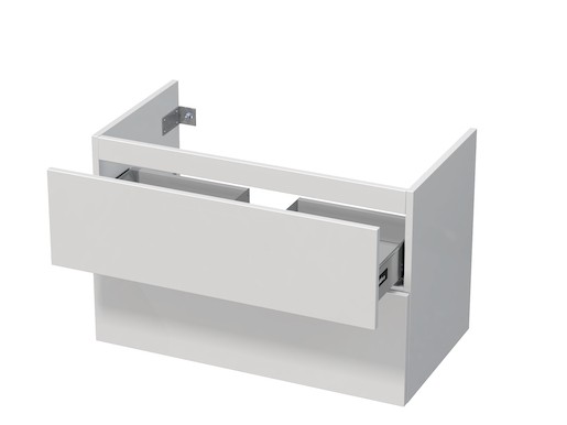 Koupelnová skříňka pod umyvadlo Naturel Ratio 88x56x45 cm bílá lesk MK902Z56PU.9016G