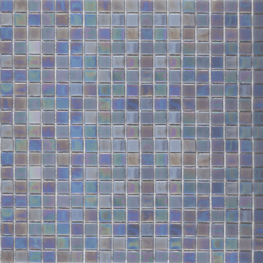 Skleněná mozaika Premium Mosaic stříbrná 33x33 cm lesk MOS15SIHM
