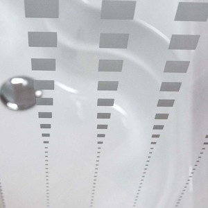 Sprchový kout čtvrtkruh 90x90x195 cm Roth Projektová řešení chrom matný N0018
