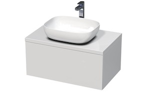Koupelnová skříňka pod umyvadlo Naturel Ratio 80x36x50 cm bílá mat ND801Z36PU.9016M