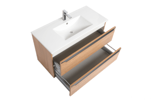 Koupelnová skříňka s umyvadlem Naturel Nobia 90x60x46 cm dub Sierra NOBIA90ZDS