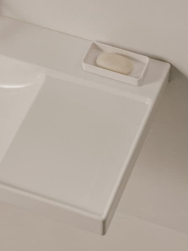 Koupelnová skříňka s umyvadlem Roca ONA 80x64,5x46 cm bílá mat ONA802ZBML