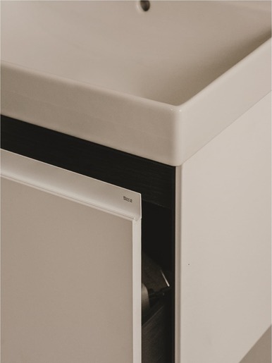 Koupelnová skříňka pod umyvadlo Roca ONA 79,4x58,3x45,7 cm bílá mat ONADESK802ZBML