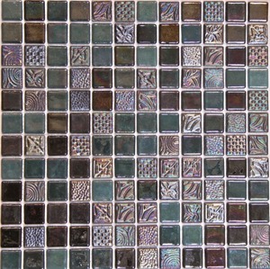 Skleněná mozaika Mosavit Oriental sahe 30x30 cm lesk ORIENTALSA