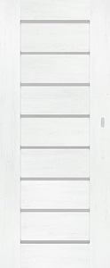 Interiérové dveře Naturel Perma posuvné 60 cm borovice bílá posuvné PERMABB60PO