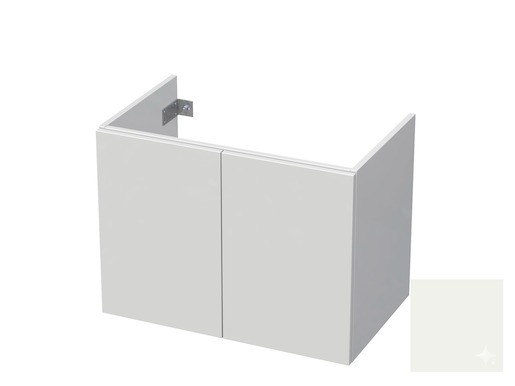 Koupelnová skříňka pod umyvadlo Naturel Ratio 75,5x56x37 cm bílá lesk PN802D56PU.9016G