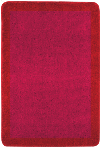 Koupelnová předložka Optima 90x60 cm červená PRED013