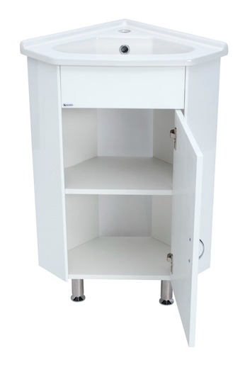 Koupelnová skříňka s umyvadlem Keramia Pro 57,3x41 cm bílá PRORSDV