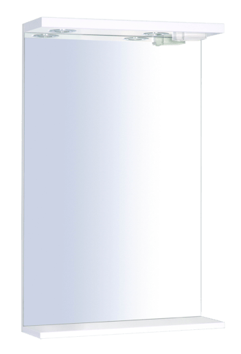 Zrcadlo s osvětlením Keramia Pro 60x80 cm bílá PROZRCK60IP