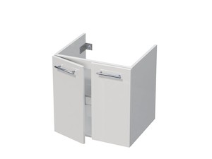 Koupelnová skříňka pod umyvadlo Naturel Ratio 56x56x44 cm bílá lesk PS602D56.9016G
