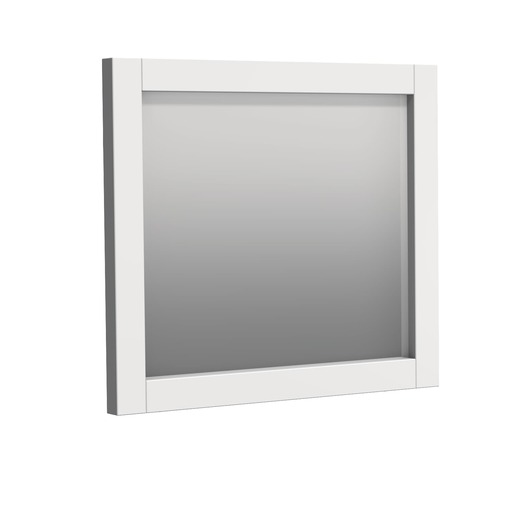 Zrcadlo Naturel Ratio 80x70 cm bílá lesklá RAMZR.80.9016G