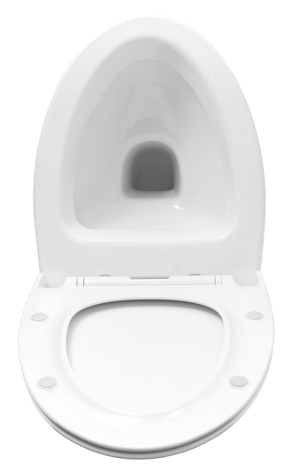 WC prkénko Glacera duroplast bílá RE030S