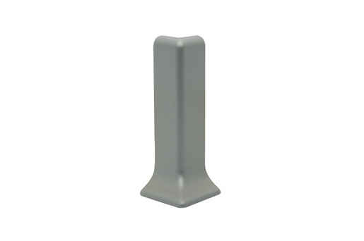 Roh k soklu Progress Profile vnější hliník elox stříbrná, výška 60 mm, REZCTAA605