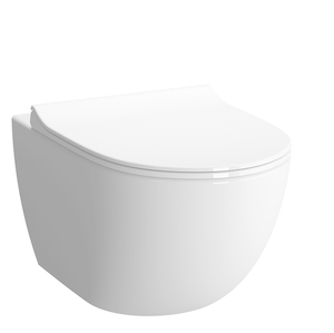 Otevřený okruh splachování, snadnější mytí a moderní elegantní design, stále čistá toaleta bez bakterií, hladký povrch bez dutin a záhybů, to je závěsné WC od Vitry. WC bez oplachového kanálku nejen skvělé vypadá, ale je také velmi praktické a pohodlné. Kompatibilní se sedátky softclose RN030S, případně EASYSLIM44, EASY2244 a EASY2240.