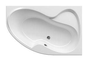 Asymetrická vana z akrylátu o tloušťce 5 mm. Pravá orientace. Objem vany je 260 litrů. Balení bez panelu, nožiček a sifonu.