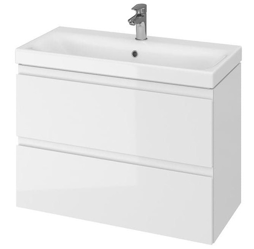Koupelnová skříňka s umyvadlem Cersanit Moduo 79,5x57x37,5 cm bílá S801-225-DSM