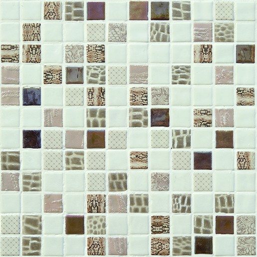 Skleněná mozaika Mosavit Safari beige 30x30 cm lesk SAFARIBE