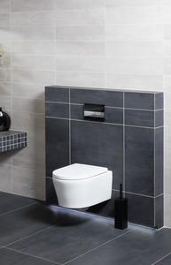 WC závěsné SAT Brevis včetně prkénka softclose, zadní odpad SATBRE010RREXP