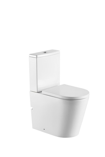 V rámci série Brevis můžete najít umyvadla na desku i toalety, které rozhodně zaujmou vaši pozornost, jako tato elegantní kombi toaleta s oblými prvky. Součástí balení je nádrž, mísa a sedátko s pomalým sklápěním (Softclose). Napouštění spodní 3/8", vario odpad, bez splachovacího okruhu, výška WC mísy bez prkénka je 43 cm.