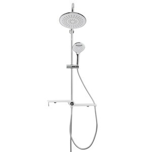 Sprchový systém SAT bez baterie bílá/chrom SATPIPE