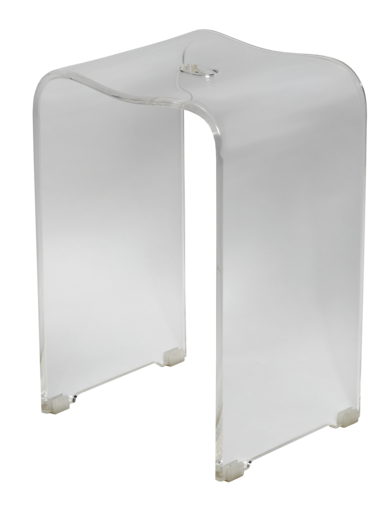Designově velice zdařilá a zároveň praktická plastová stolička. Nabízíme ji v barvě transparentní (SATSTOLPLASTT), černé (SATSTOLPLASTC) a bílé (SATSTOLPLASTB). Barevná škála umožní sladit stoličku s jakýmkoli interiérem. Tyto stoličky jsou sice primárně určeny do sprchy, ale jejich použití v koupelně nebo kdekoli jinde v interiéru nemá omezení. Nosnost je úctyhodných 130kg a jejich velkou předností je, že není potřeba vrtat do stěn. Prodloužená záruka 5 let!